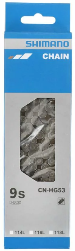 Shimano Chaîne CN-HG53 à 9 Vitesses