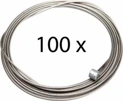 Shimano Câble De Frein MTB Inox SUS 1,6mm X 2050mm Boîte De 100 Pièces 5 Shimano Câble De Frein MTB Inox SUS 1,6mm X 2050mm Boîte De 100 Pièces -Cube Parts Soldes Shimano MTB Edelstahl SUS Bremszug 1 6mm x 2050mm 100er Box 10033203 a