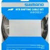 Shimano OT-SP41 Set De Câbles De Dérailleur MTB En Acier Inoxydable -Cube Parts Soldes Shimano OT SP41 Edelstahl MTB Schaltzugset Y60098023 a
