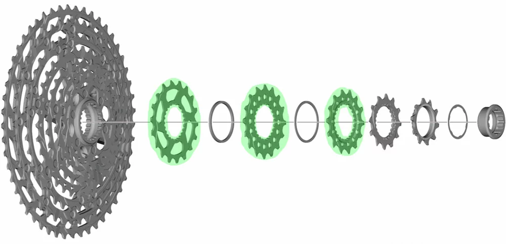 Shimano Pignon Pour CS-M8100/M7100 6 Shimano Pignon Pour CS-M8100/M7100 – Image 4