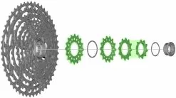 Shimano Pignon Pour CS-M9100/M8100/M7100 5 Shimano Pignon Pour CS-M9100/M8100/M7100 -Cube Parts Soldes Shimano Ritzel fuer CS M9100 M8100 M7100