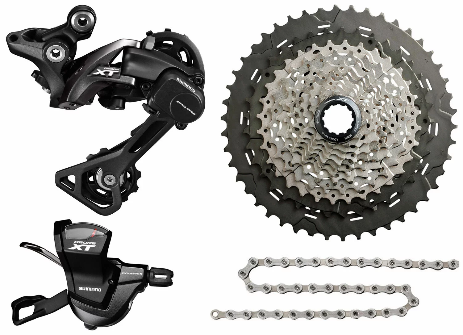 Shimano XT M8000 1x11 Kit De Mise à Niveau 11-46 Collier De Serrage 3 Shimano XT M8000 1x11 Kit De Mise à Niveau 11-46 Collier De Serrage