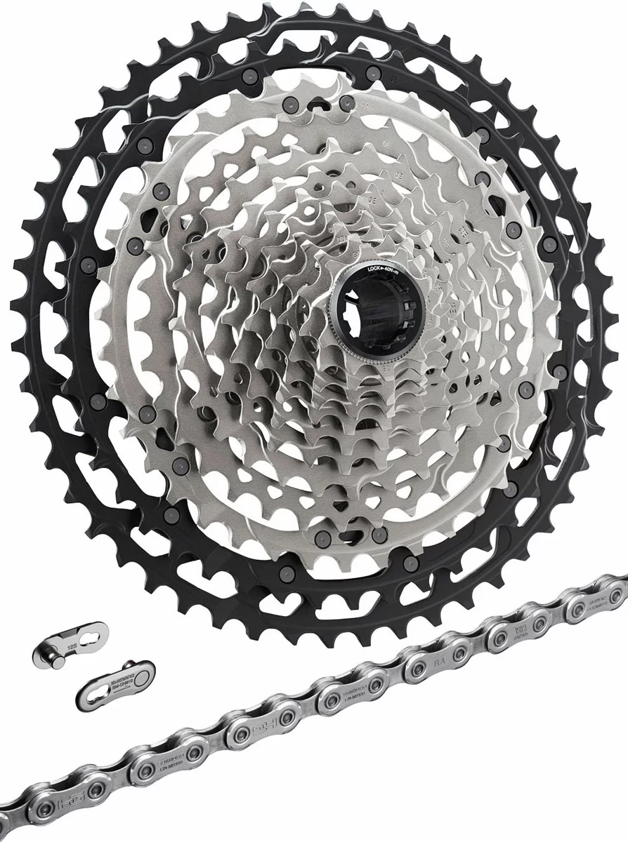 Shimano XT CN-M8100+CS-M8100 Set D'usure 12 Vitesses 3 Shimano XT CN-M8100+CS-M8100 Set D'usure 12 Vitesses