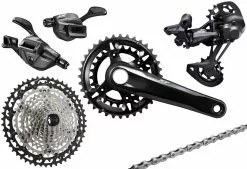 Shimano XT M8100 Groupe 2x12 Vitesses I-Spec EV 10-45