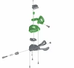 Shimano Boîtier De Base Pour SL-M8000 Sans Indicateur De Vitesse à Droite 5 Shimano Boîtier De Base Pour SL-M8000 Sans Indicateur De Vitesse à Droite -Cube Parts Soldes Shimano XT SL M8000 Basisgehause ohne Ganganzeige rechts Y03K98050 b