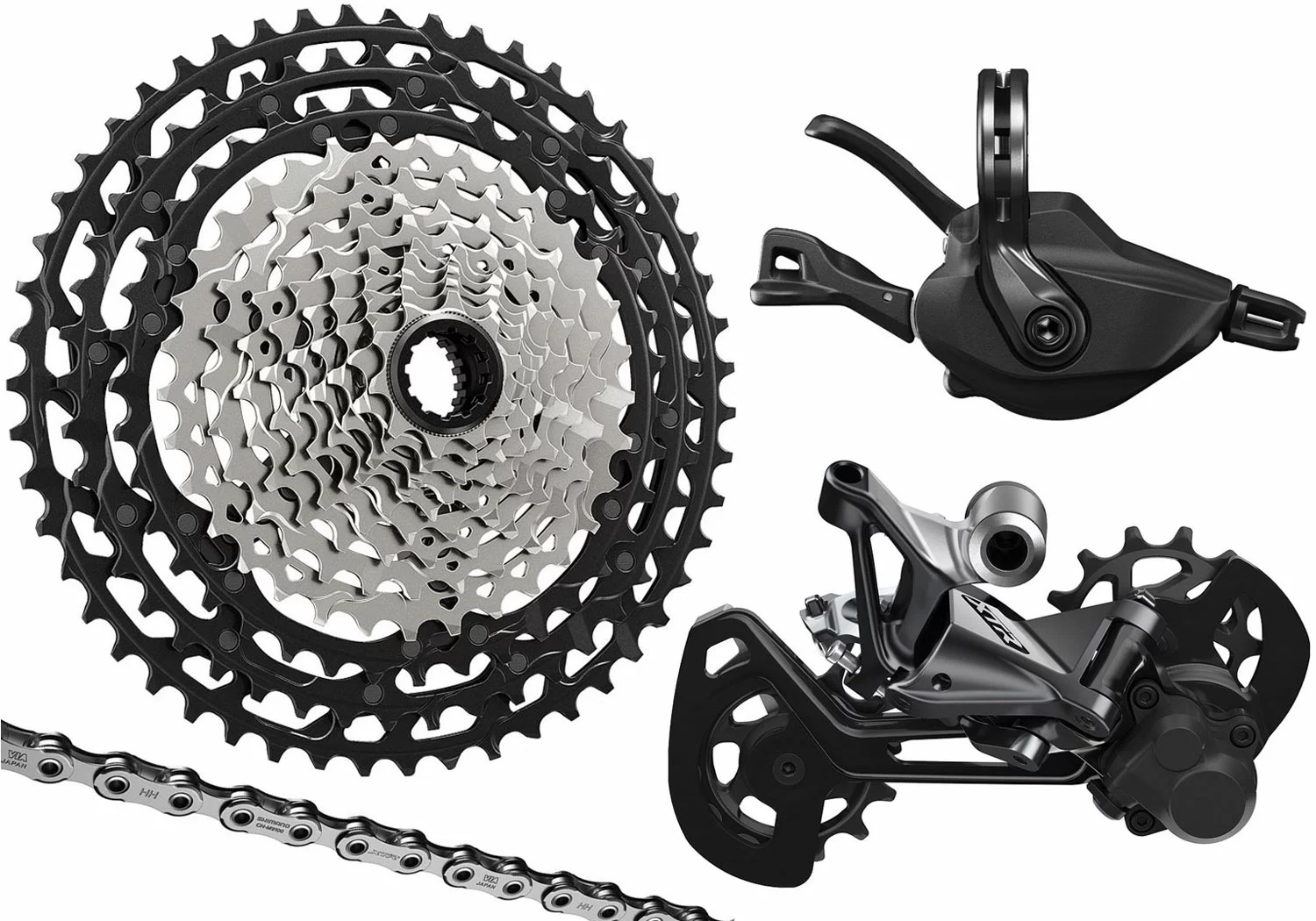 Shimano XTR M9100 Kit De Mise à Niveau 1x12 Vitesses 10-51 Collier De Serrage 3 Shimano XTR M9100 Kit De Mise à Niveau 1x12 Vitesses 10-51 Collier De Serrage