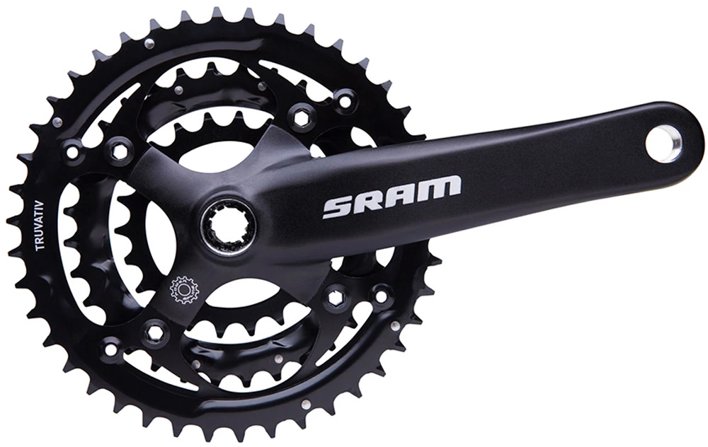 SRAM S600 Pédalier 3x8 Vitesses 42/32/22 175mm 3 SRAM S600 Pédalier 3x8 Vitesses 42/32/22 175mm
