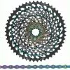 SRAM XX1 Eagle Kit D'usure XG-1299 12 Vitesses Cassette+XX1 Hollow Pin Chaîne 12 Vitesses 2 SRAM XX1 Eagle Kit D'usure XG-1299 12 Vitesses Cassette+XX1 Hollow Pin Chaîne 12 Vitesses -Cube Parts Soldes Sram XX1 Eagle Verschleissset XG 1299 12 fach Kassette XX1 Hollow Pin Kette 12 fach
