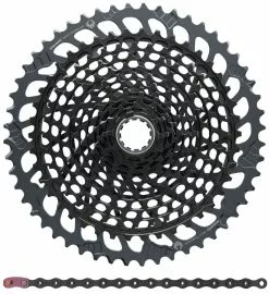 SRAM X01 Eagle XG-1295 Cassette 10-52T+XX1 Eagle Chaîne 12 Fois Set D'usure