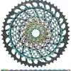 SRAM XX1 Eagle XG-1299 Cassette 10-52T+XX1 Eagle Chaîne 12-speed Kit D'usure -Cube Parts Soldes Sram XX1 Eagle XG 1299 Kassette 10 52T XX1 Eagle Kette 12 fach Verschleiss Set rainbow