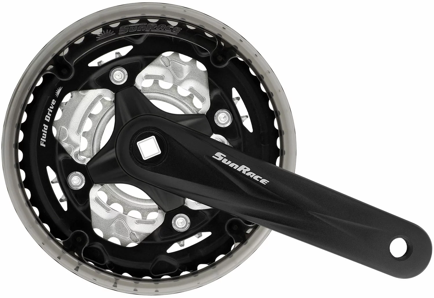 SUNRACE FCM600 7/8-speed Manivelle Carrée 42/32/22 170mm 3 SUNRACE FCM600 7/8-speed Manivelle Carrée 42/32/22 170mm