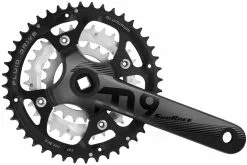 SUNRACE M9 9 Plateaux Manivelle Carrée 44/32/22 175mm