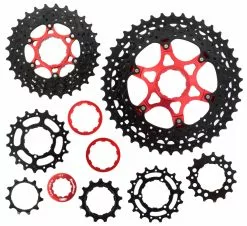 SUNRACE Cassette CSMX8 11 Vitesses 11-42 -Cube Parts Soldes SunRace MX8 11 fach Kassette 11 42 CSMX8 EAY B 11 42T d