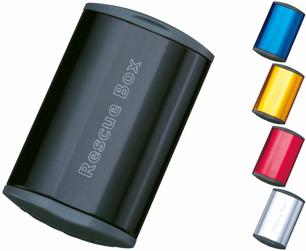 Topeak Rescue Box Boîte De Rustines 3 Topeak Rescue Box Boîte De Rustines