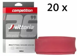 Vittoria Chambre à Air Competition Latex 26" 48mm (20 Pièces)