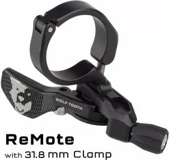 Wolf Tooth Components Levier ReMote Remote -Cube Parts Soldes WT ReMote 31 8 clamp Black 01 2000x