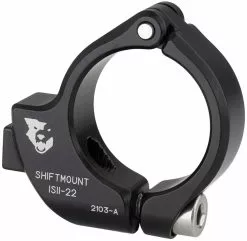 Wolf Tooth Components ShiftMount Collier 22,2mm Pour Montage Du Levier De Vitesse Shimano 12 Wolf Tooth Components ShiftMount Collier 22,2mm Pour Montage Du Levier De Vitesse Shimano -Cube Parts Soldes WT SHF 22 ISII 2000x