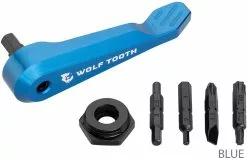 Wolf Tooth Components Axle Handle Multitool 11 Wolf Tooth Components Axle Handle Multitool -Cube Parts Soldes Wolf Tooth Axle Handle Multi Tool Blue 3