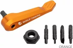 Wolf Tooth Components Axle Handle Multitool 12 Wolf Tooth Components Axle Handle Multitool -Cube Parts Soldes Wolf Tooth Axle Handle Multi Tool Orange 4