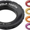 Wolf Tooth Components Centerlock Lockring -Cube Parts Soldes Wolf Tooth Centerlock Rotor Lockring Black Master