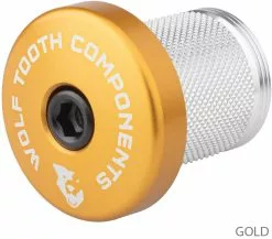 Wolf Tooth Components Expander, Y Compris Capuchon Ahead Avec 5mm Spacer 1 1/8 -Cube Parts Soldes Wolf Tooth Expander inkl Ahead Kappe mit 5mm Spacer WT CPLUG STEMCAP5MM BLK 4