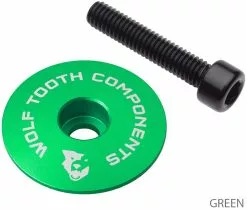 Wolf Tooth Components Ultralight Ahead Cap -Cube Parts Soldes Wolf Tooth Ultralight Ahead Kappe STEMCAPBLK1 5