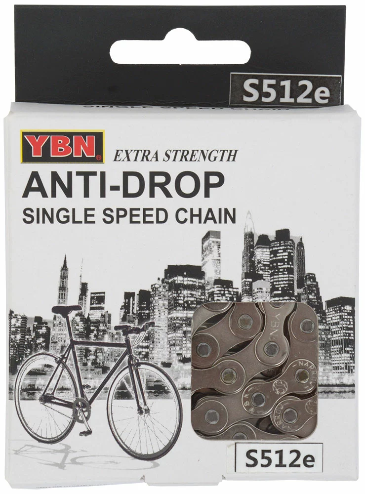 YBN Chaîne Singlespeed E-Bike S512e S2 136 Maillons 1/2 "x1/8 4 YBN Chaîne Singlespeed E-Bike S512e S2 136 Maillons 1/2 "x1/8 – Image 2