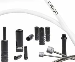 CAPGO BL Set De Câbles De Dérailleur Shimano/SRAM 10 CAPGO BL Set De Câbles De Dérailleur Shimano/SRAM -Cube Parts Soldes capgo BL Shimano SRAM Schaltzugset CBSHSWH SH AMCS2