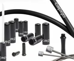 CAPGO OL Jeu De Câbles De Dérailleur Long Shimano/SRAM