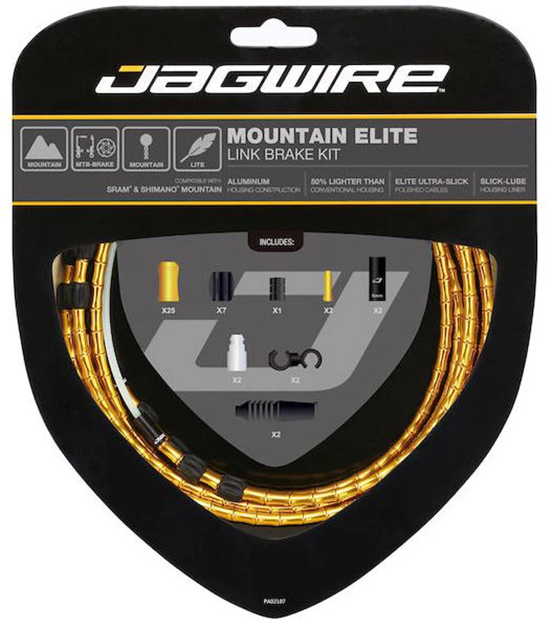 JAGWIRE Jeu De Câbles De Frein Mountain Elite Link 8 JAGWIRE Jeu De Câbles De Frein Mountain Elite Link – Image 6