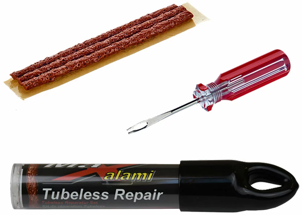 MaXalami Basic Tube Tubeless Repair Kit De Réparation Pour Pneus 3 MaXalami Basic Tube Tubeless Repair Kit De Réparation Pour Pneus