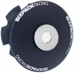 Sixpack Racing Capuchon Ahead Menace 1 1/8 -Cube Parts Soldes sixpack aheadcap menace black a