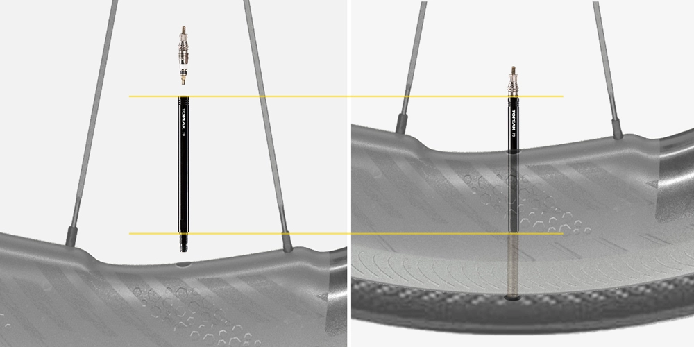 Topeak Presta Valve Extender Extension De Valve (2 Pièces) 7 Topeak Presta Valve Extender Extension De Valve (2 Pièces) – Image 5