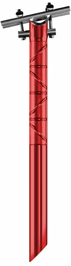 Tune Pièce De Selle Légère 27,2 X 420mm 12 Tune Pièce De Selle Légère 27,2 X 420mm -Cube Parts Soldes tune Leichtes Stueck Sattelstuetze red